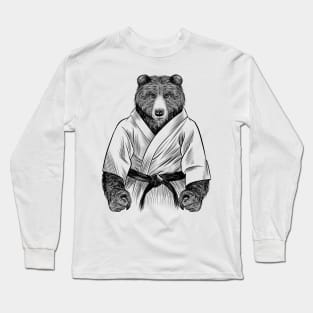 Kung Fu Grizzly Long Sleeve T-Shirt